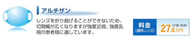 「アルチザン」レンズ